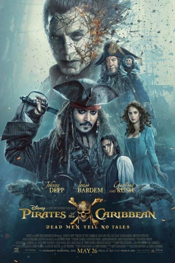 Piratas del Caribe 5. La venganza de Salazar Poster