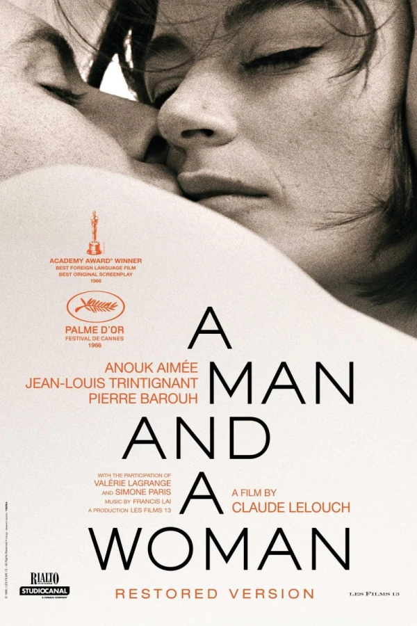 A Man and a Woman Poster