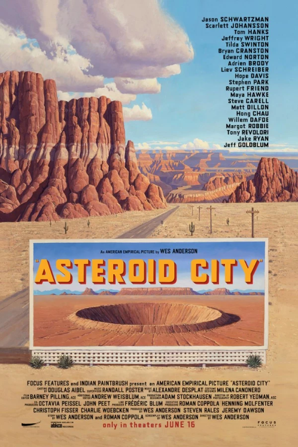 Asteroid City Poster