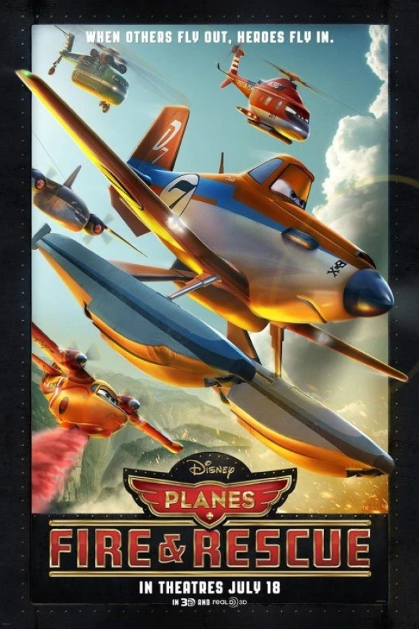 Aviones: Equipo de rescate (Aviones 2) Poster