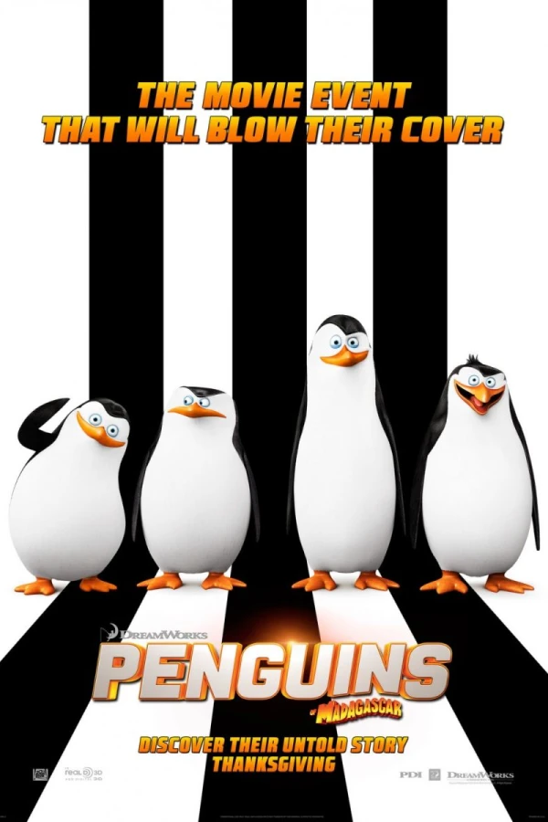 Los pingüinos de Madagascar Poster